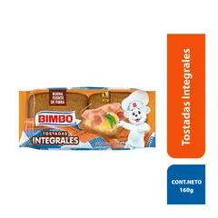 BIMBO - Tostadas Integrales Bolsa 160 g