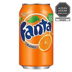 FANTA - Gaseosa Naranja Lata 355 mL