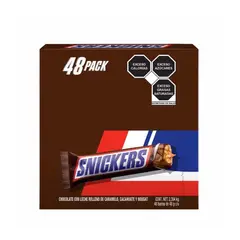 SNICKERS - Barra de Chocolate Display 48 Und
