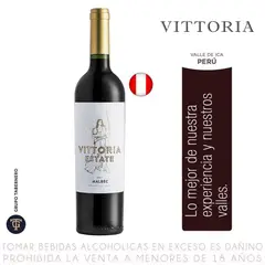 VITTORIA - Vino Malbec Botella 750 mL