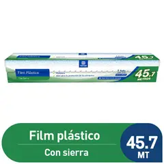TOTTUS - Film Plástico con Sierra Caja 45.7 m