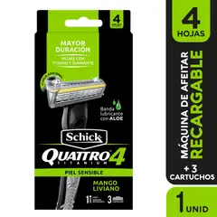SCHICK - Máquina de Afeitar Freestyle + 2 Repuestos