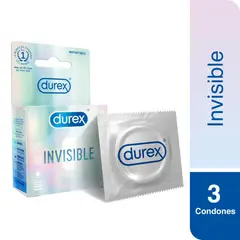 ELECTROLUX - Preservativos Durex Invisible Empaque 3 Und