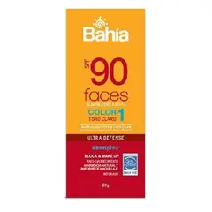 BAHIA - Protector Solar Facial Faces Color 1 SPF90 Envase 60 g