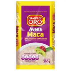 GRANO DE ORO - Hojuelas de Avena con Maca Bolsa 370 g