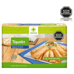 TOTTUS - Tequeños con Queso Fresco Caja 50 Und