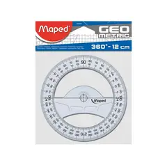 MAPED - Transportador 360° x 12cm