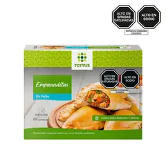 TOTTUS - Empanaditas de Pollo Caja 15 Und