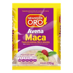 GRANO DE ORO - Avena Maca Bolsa 170 g