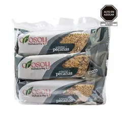 CROSOY - Barras de Ajonjolí y Pecanas Bolsa 6 Und