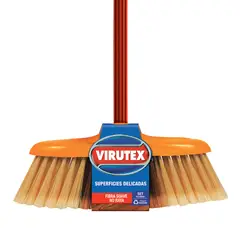 VIRUTEX - Escoba Pisos Delicados