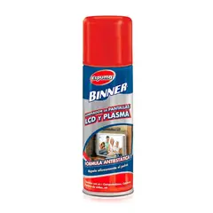 BINNER - Limpiador en Aerosol Pantallas LCD y Plasmas Envase 240 mL