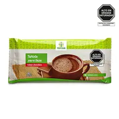 TOTTUS - Tableta Para Taza Sabor Chocolate x 90 g
