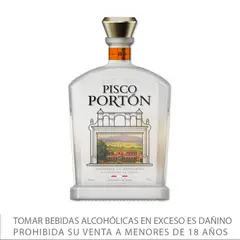 PORTON - Pisco Mosto Verde Torontel Botella 750 mL