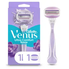 VENUS - Máquina De Afeitar Mujer Gillette Ultra Comfort Breeze Con 3 Hojas
