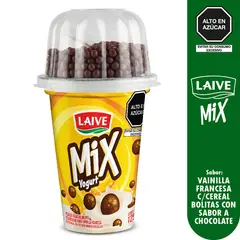LAIVE - Yogurt Yogurtmix Vainilla Chocolate Envase 125 g