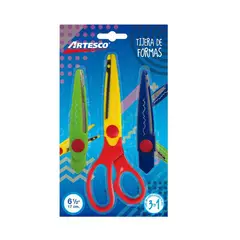 ARTESCO - Tijera Con Cortes 3 En 1