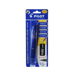PILOT - Lapicero Borrable Frixion Clicker Azul