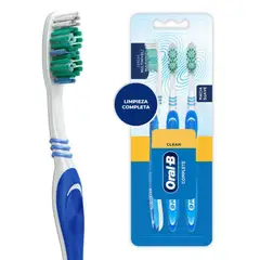 ORAL B - Cepillo Dental Complete Empaque 3 Und