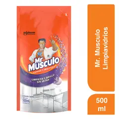 MR MUSCULO - Limpia Vidrios Lavanda Doypack 500 mL