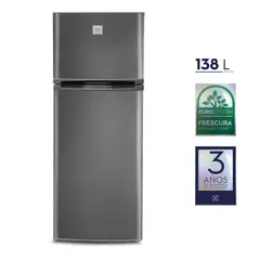 ELECTROLUX - REFRIGERADORA 138L AUTO FROST GRIS