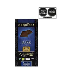 ORQUIDEA - Chocolate Orgánico Dark Empaque 90 g