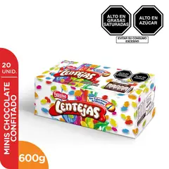 undefined - Chocolates Lentejas Confitados Display 20 Und