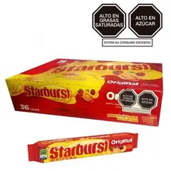 STARBURST - Caramelos Masticables Original Display 36 Und