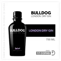 BULLDOG - Gin London Botella 750 mL