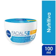 NIVEA - Crema Facial Cuidado Nutritivo Envase 100 mL