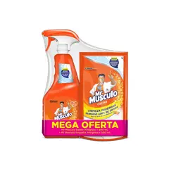MR MUSCULO - Desengrasante Gatillo 500 mL + Doypack 500 g