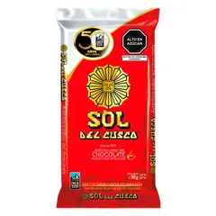 SOL DEL CUSCO - Chocolate para Taza Tradicional Empaque 90 g