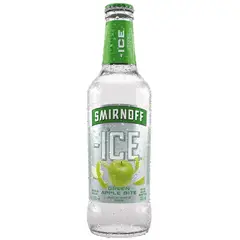 SMIRNOFF - Vodka Ice Green Apple Botella 355 mL