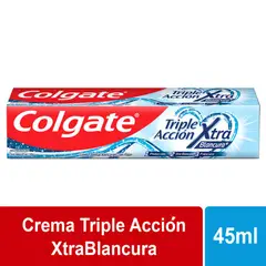 COLGATE - CREMA DENTAL T EXTRA BLANCURA PROT 45ML