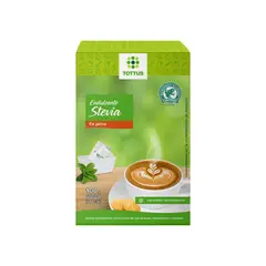TOTTUS - Endulzante Stevia en Polvo Caja 100 Sobres