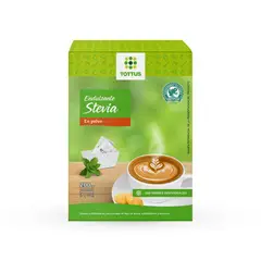 TOTTUS - Endulzante Stevia en Polvo Caja 200 Sobres