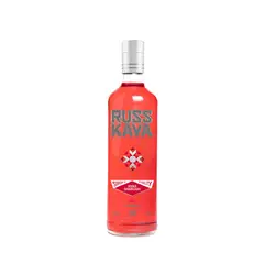 RUSS KAYA - Vodka Russkaya Cranberry Botella 750 mL