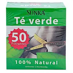SUNKA - Infusión Té Verde Caja 50 Sobres