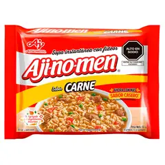 AJINOMOTO - Sopa Instantánea Ajinomen Sabor Carne Empaque 80 g
