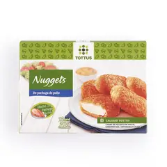 TOTTUS - Nuggets De Pechuga De Pollo 12 Un