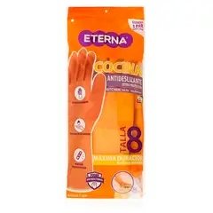 ETERNA - Guantes Antideslizantes 3 Capas Talla 8