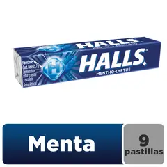 HALLS - Caramelos Mentho 12 UN
