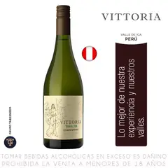 VITTORIA - Vino Chardonnay Terroir Botella 750 mL