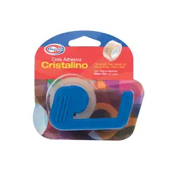 PEGAFAN - Cinta Adhesiva Cristal Con Dispensador 3/4" x 25 Yd