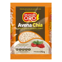GRANO DE ORO - Avena con Chía Bolsa 170 g