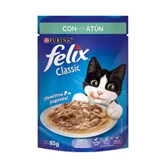 FELIX - Alimento húmedo para gatos Classic con Atún 85 gr