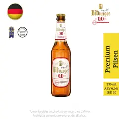 BITBURGER - Cerveza Sin Alcohol Drive Bit Botella 330 mL