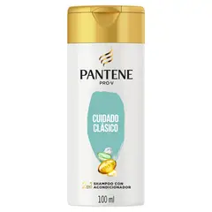 PANTENE - Shampoo 2 en 1 Cuidado Clásico Botella 100 mL