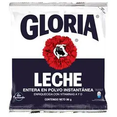 GLORIA - Leche Entera en Polvo Bolsa 96 g