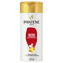 PANTENE - Shampoo 2 en 1 Rizos Botella 100 mL